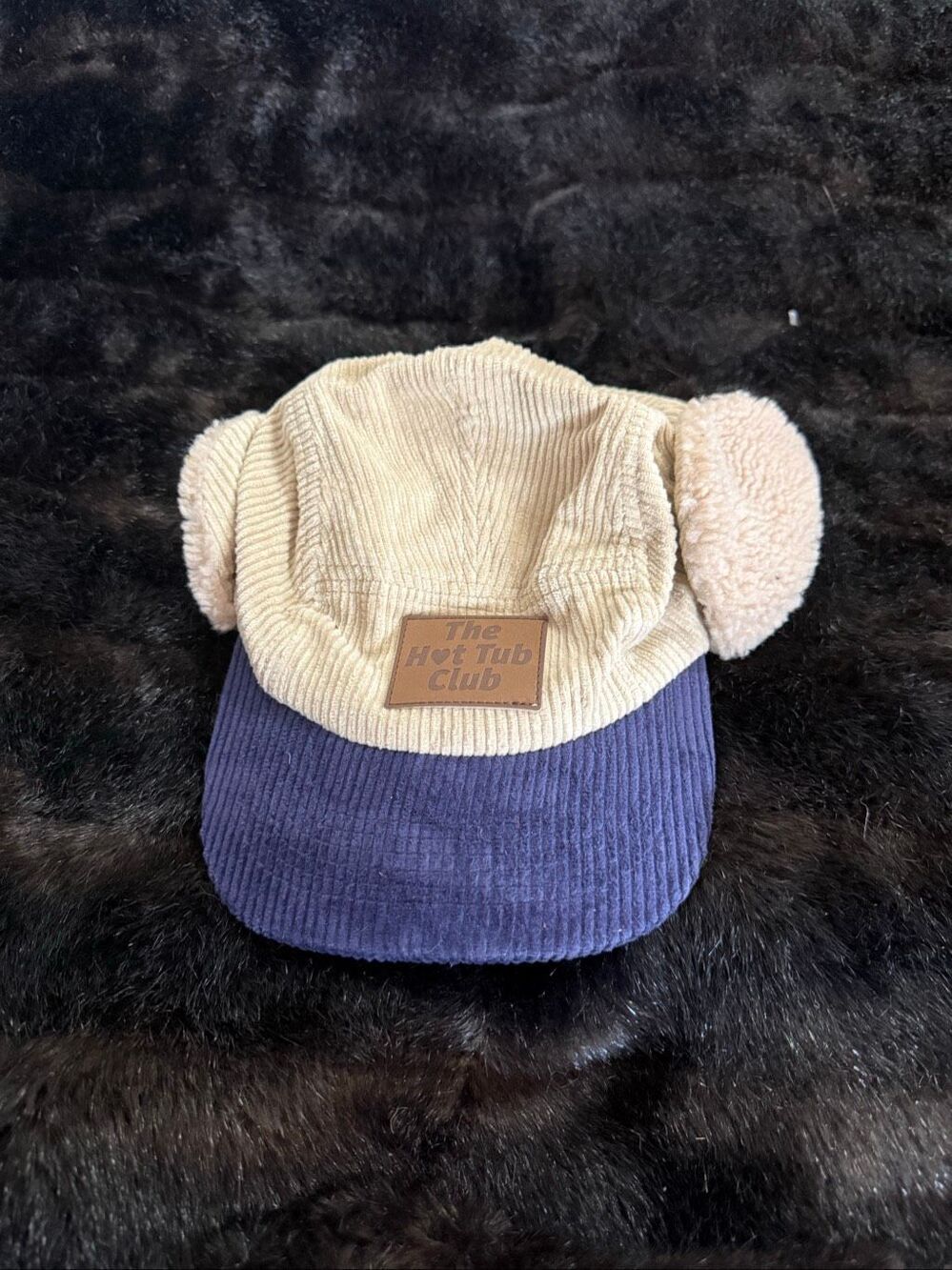 Shinesty Hat Snapback Courduroy Sherpa Lined Ear Flaps The Hot Tub Club Trucker